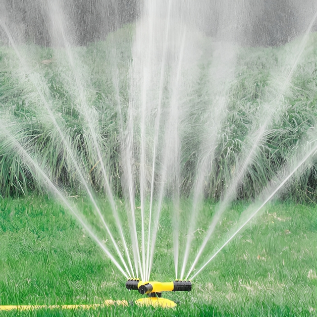 360 Lawn Sprinkler  Multi-Angle Adjustable Coverage - Product showcase