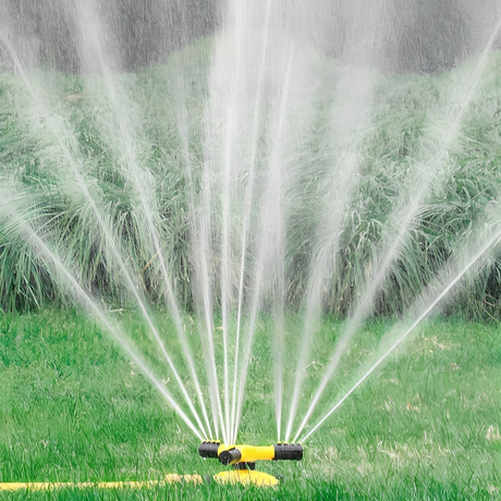 360 Garden Sprinkler  Multi-Angle Rotating Water System - Product showcase