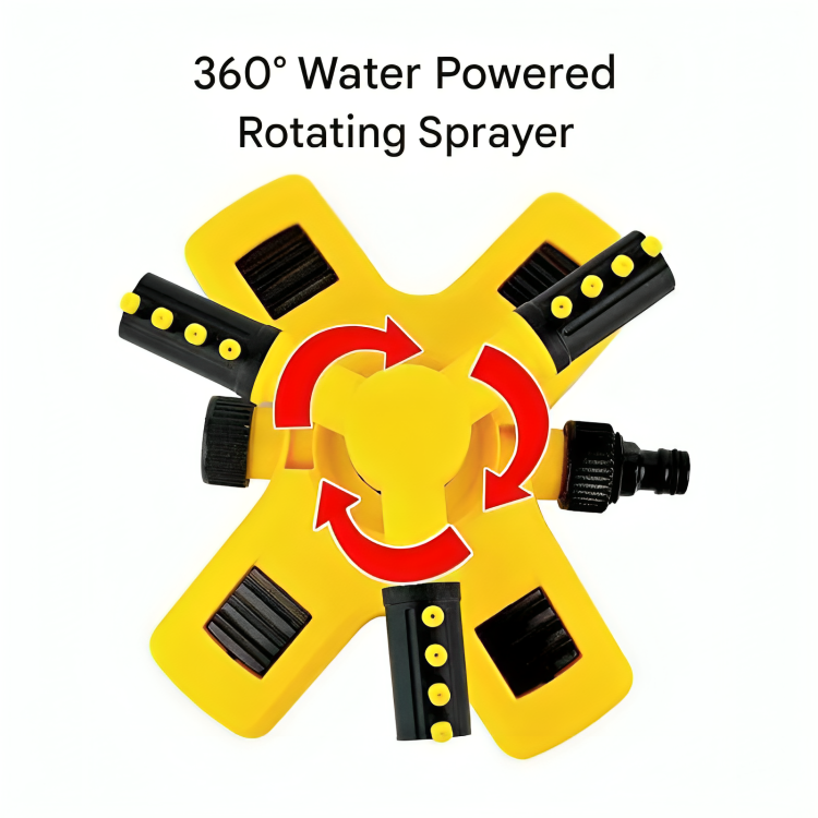 360 Lawn Sprinkler  Multi-Angle Adjustable Coverage - Product example