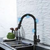 Smart Kitchen Faucet  Motion Sensor Pull-Out Spout - Product example