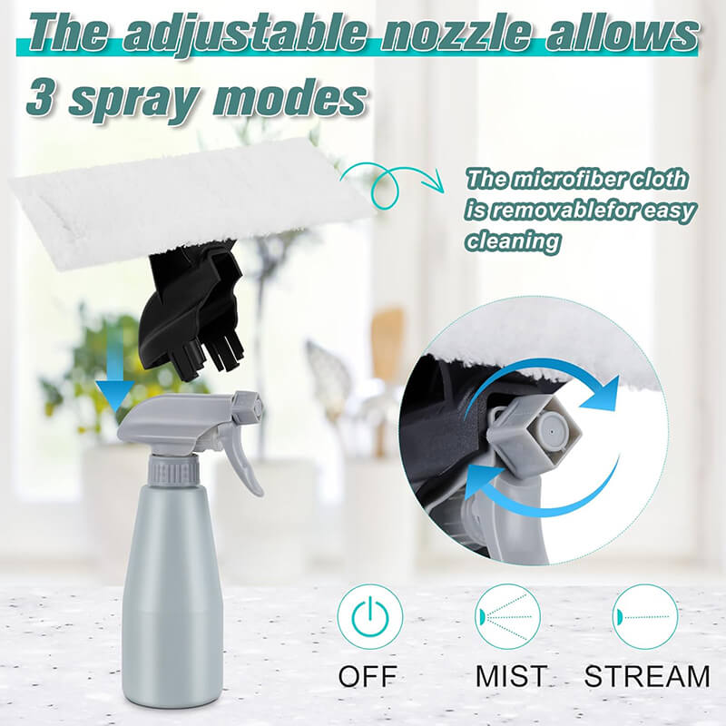 Cordless Window Cleaner  Powerful Suction Vacuum System - Product detail 5