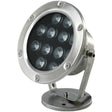 LED Underwater Pool Light  Waterproof Stainless Steel 24W Fixture - Product showcase