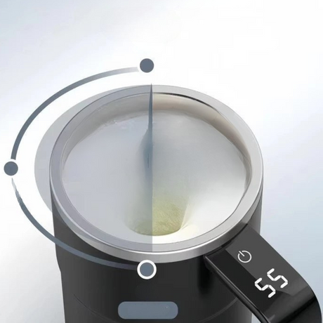 Self-Stirring Coffee Mug  Digital Temperature Display - Product example