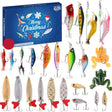 Fishing Advent Calendar  24 Waterproof Tackle Accessories - Product showcase