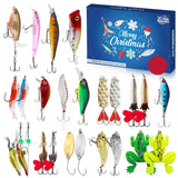 Fishing Advent Calendar  24 Waterproof Tackle Accessories - Product example