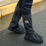 Waterproof Overshoes  Durable Rain Boot Covers with Anti-Slip Sole - Product example