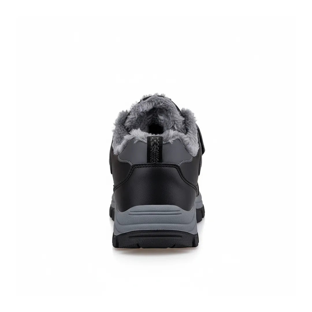 Mens Waterproof Walking Shoes  Fleece Lined with Velcro Closure - Product detail 5