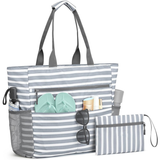 Waterproof Beach Bag  Large Tote With Multiple Pockets - Product example