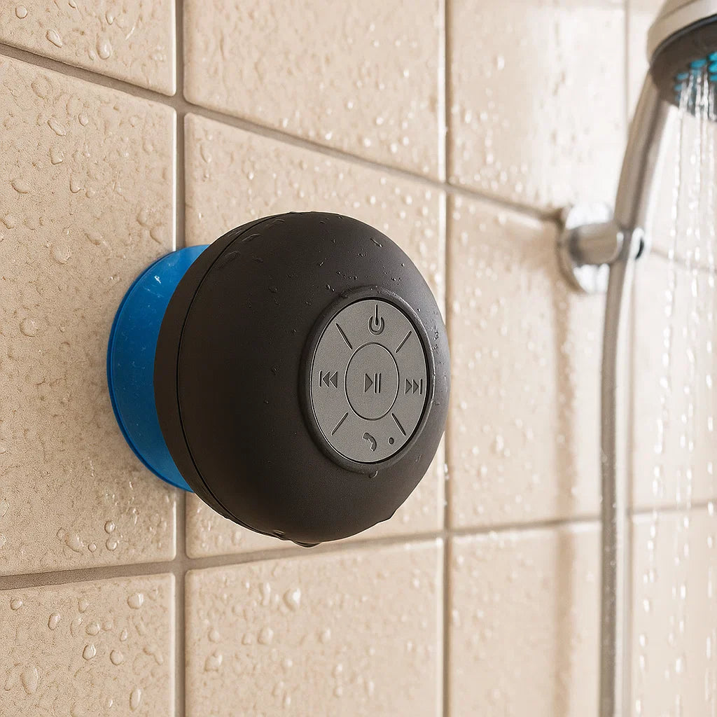 Waterproof Bluetooth Shower Speaker  Compact IPX4 Design with Bass - Product detail 4