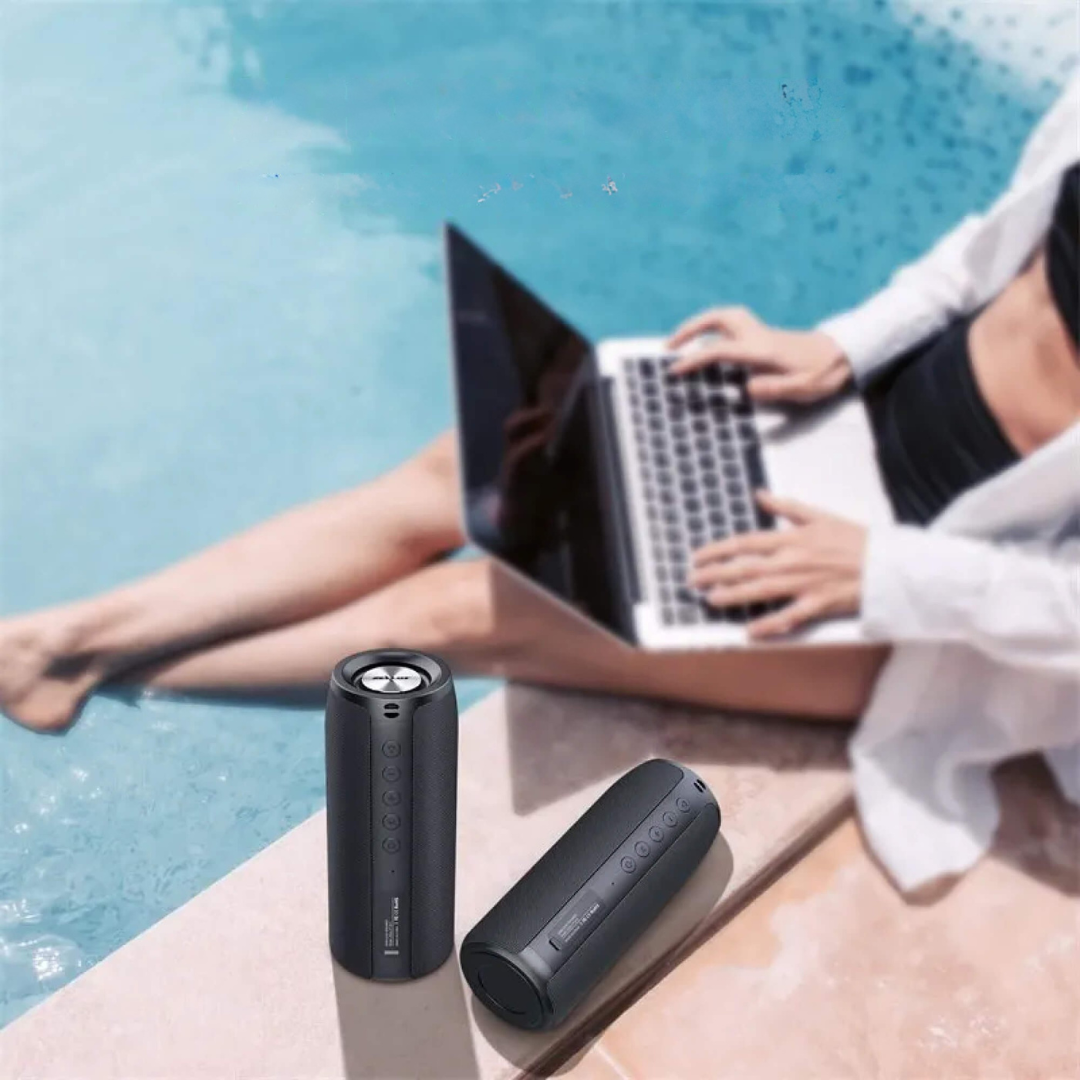 Waterproof Bluetooth Speaker  Portable Outdoor Audio with 12-Hour Battery - Product example
