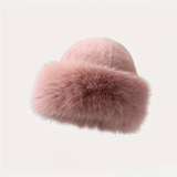 Knitted Winter Hat  Faux Fur Ear Protection - Product detail 6