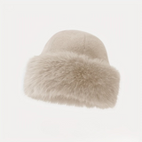 Knitted Winter Hat  Faux Fur Ear Protection - Product detail 8