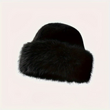 Knitted Winter Hat  Faux Fur Ear Protection - Product detail 9