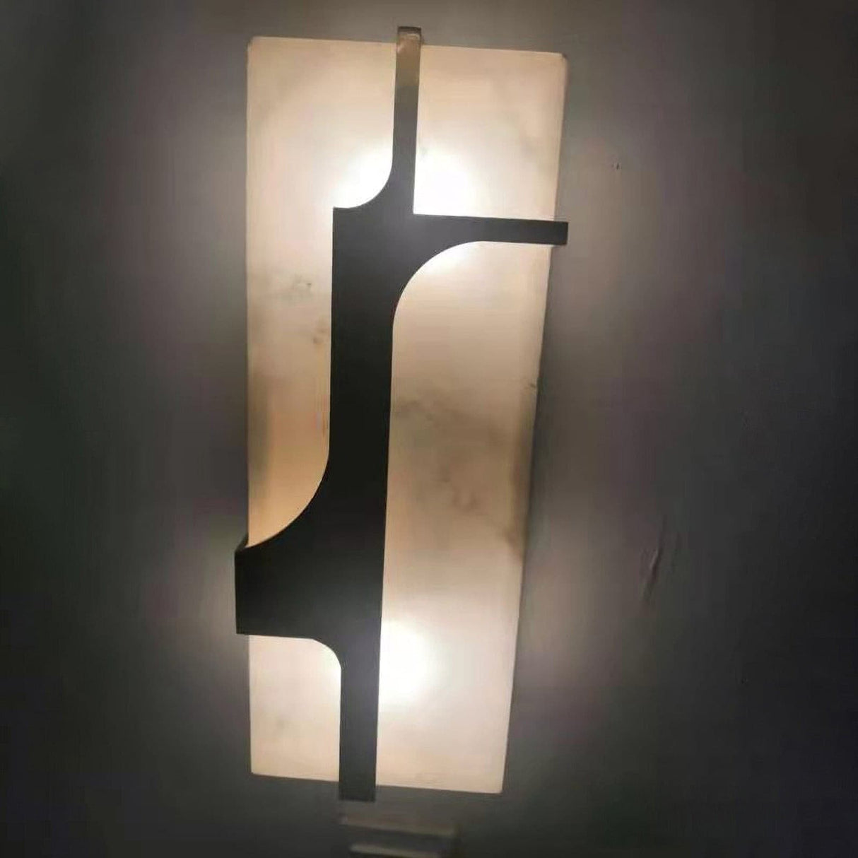 Modern Wall Sconce  Gold Frame Marble Design - Product detail 13