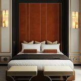 Modern Wall Sconce  Gold Frame Marble Design - Product detail 5