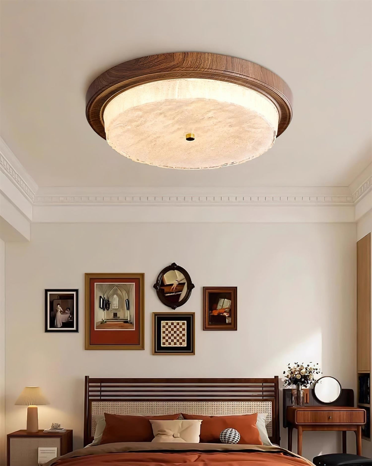 Modern Ceiling Light  Minimalist Metal and Glass Design - Product detail 6