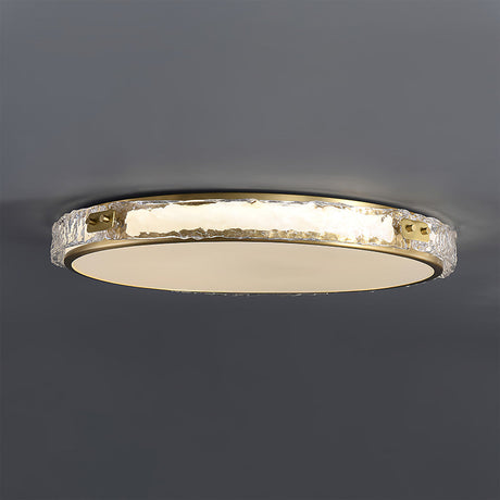 Modern LED Ceiling Light  Glass Ring with Gold Finish - Product detail 13