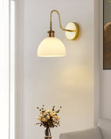 Modern Wall Sconce  Brass Finish With Glass Shade - Product detail 4
