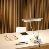 Art Deco LED Table Lamp  Chrome Open Screen Design - Product detail 13