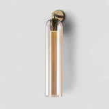 Modern Glass Wall Lamp  Cylindrical Frosted Shade with Brass Mount - Product detail 9