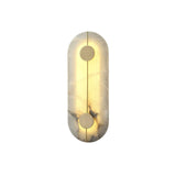 Art Deco Wall Lamp  Refined Stone  Gold Circle Design - Product detail 21