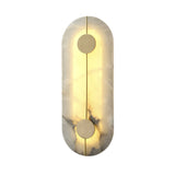 Art Deco Wall Lamp  Refined Stone  Gold Circle Design - Product detail 19