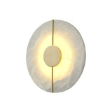 Art Deco Wall Lamp  Refined Stone  Gold Circle Design - Product detail 22