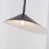 Modern Table Lamp  Black Marble Base with Curved Shade - Product detail 33