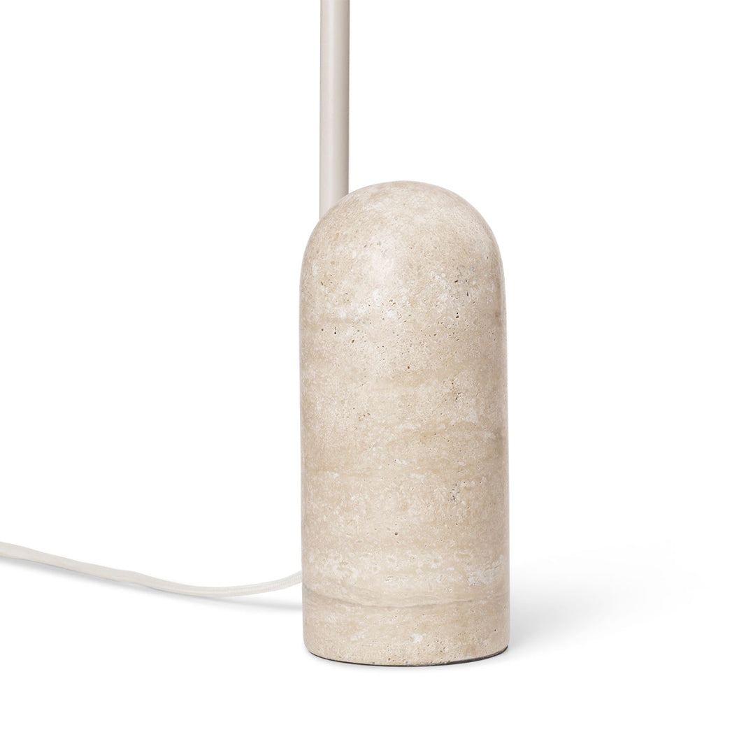 Modern Table Lamp  Black Marble Base with Curved Shade - Product detail 34
