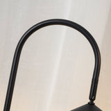 Modern Table Lamp  Black Marble Base with Curved Shade - Product detail 13