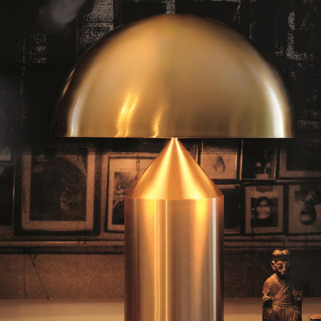 Modern Table Lamp  Geometric Metal Dome Design - Product detail 10