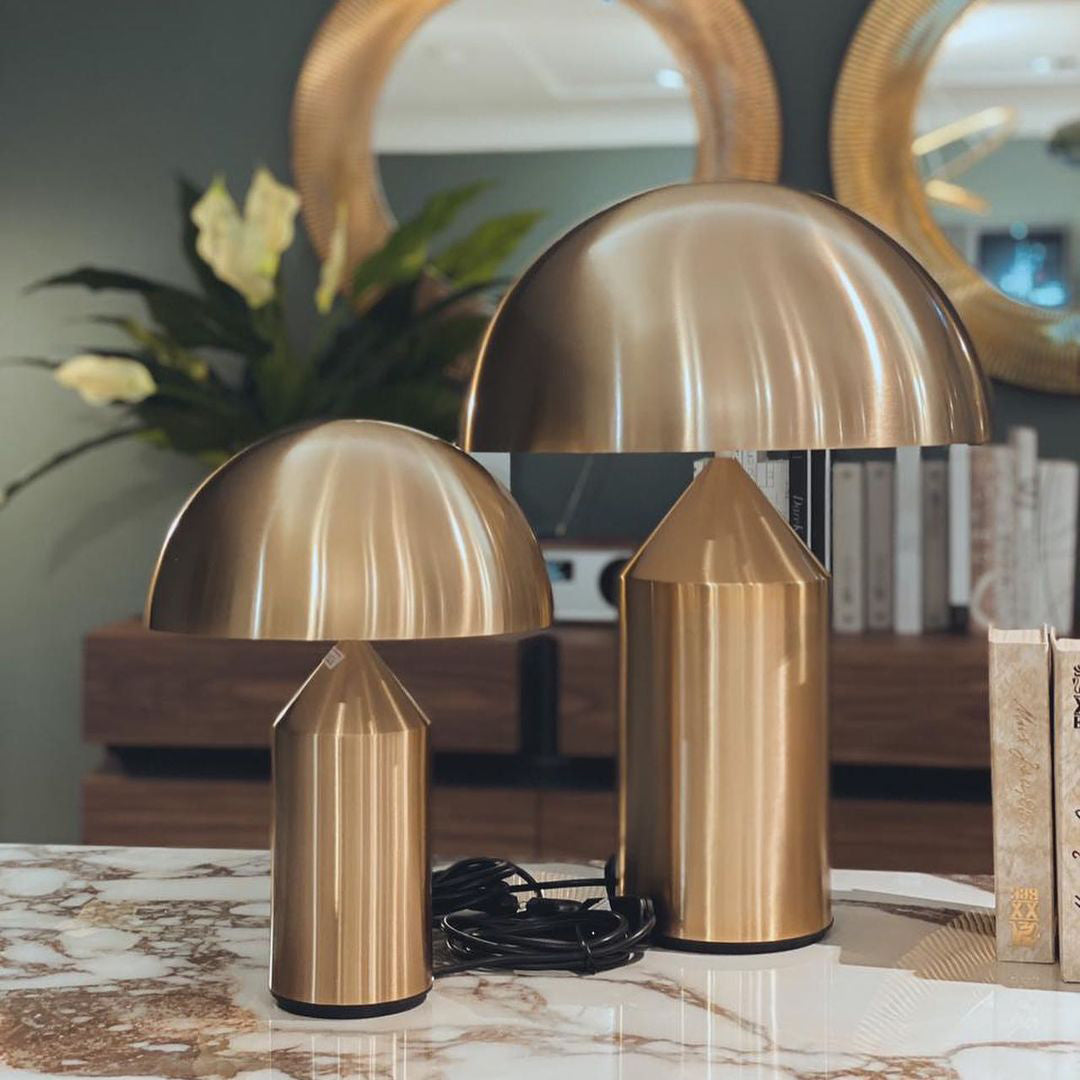 Modern Table Lamp  Geometric Metal Dome Design - Product detail 16