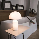 Modern Glass Table Lamp  Geometric Dome Design - Product detail 11