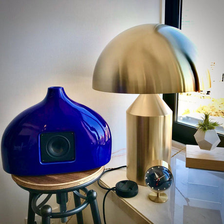 Modern Table Lamp  Geometric Metal Dome Design - Product detail 35