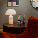 Modern Glass Table Lamp  Geometric Dome Design - Product detail 10