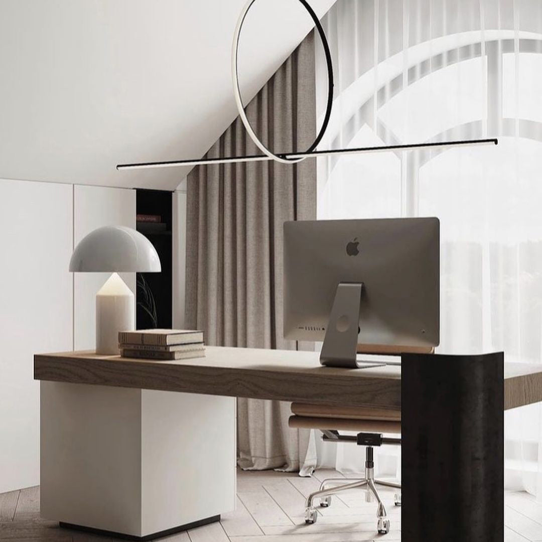 Modern Table Lamp  Geometric Metal Dome Design - Product detail 42