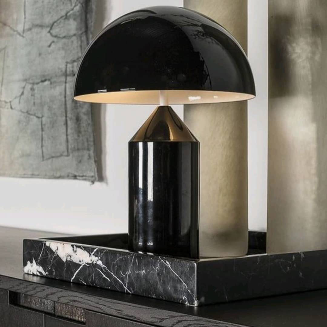 Modern Table Lamp  Geometric Metal Dome Design - Product detail 43