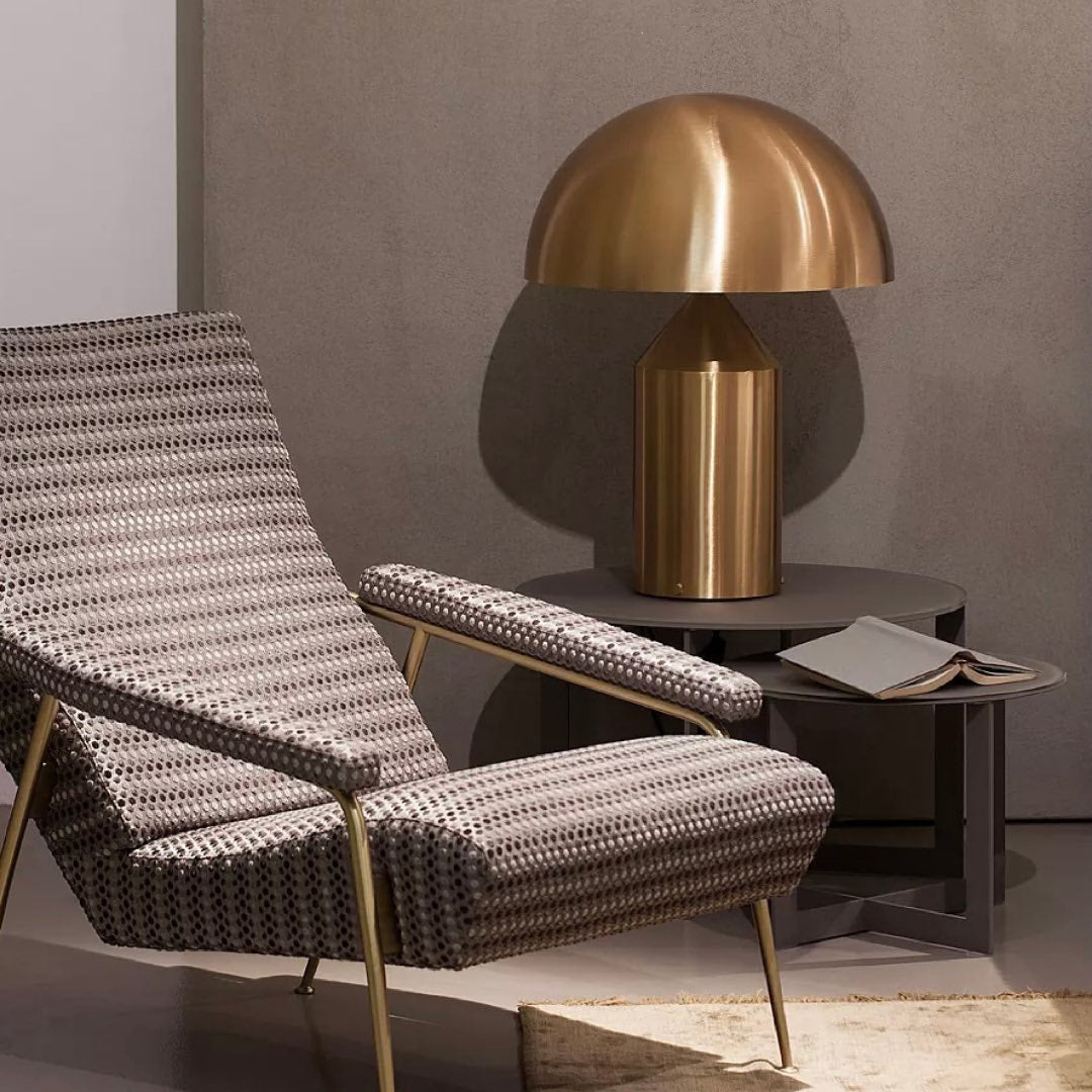 Modern Table Lamp  Geometric Metal Dome Design - Product detail 46