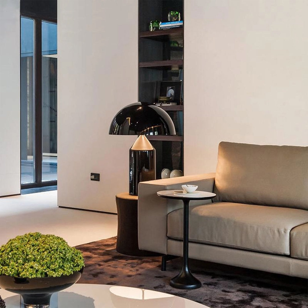 Modern Table Lamp  Geometric Metal Dome Design - Product detail 6