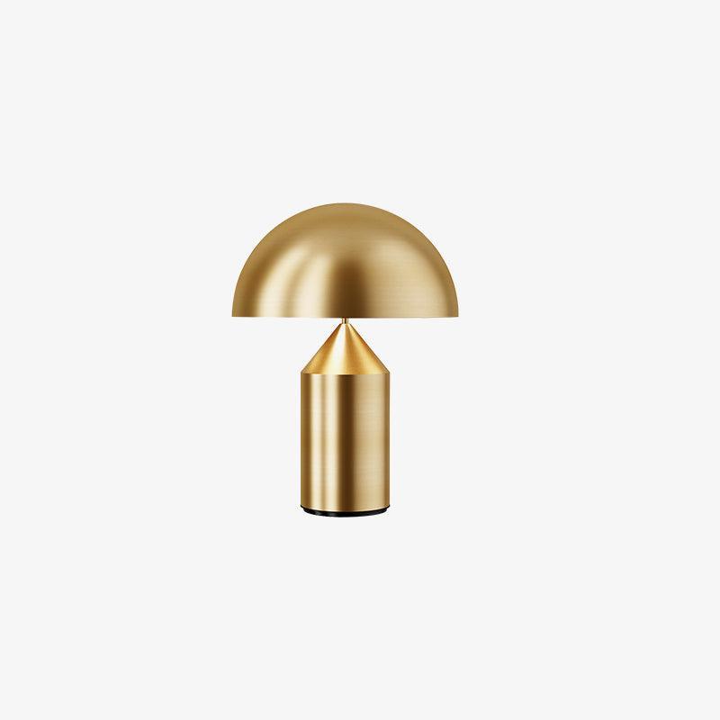 Modern Table Lamp  Brushed Gold Dome Design - Product detail 29