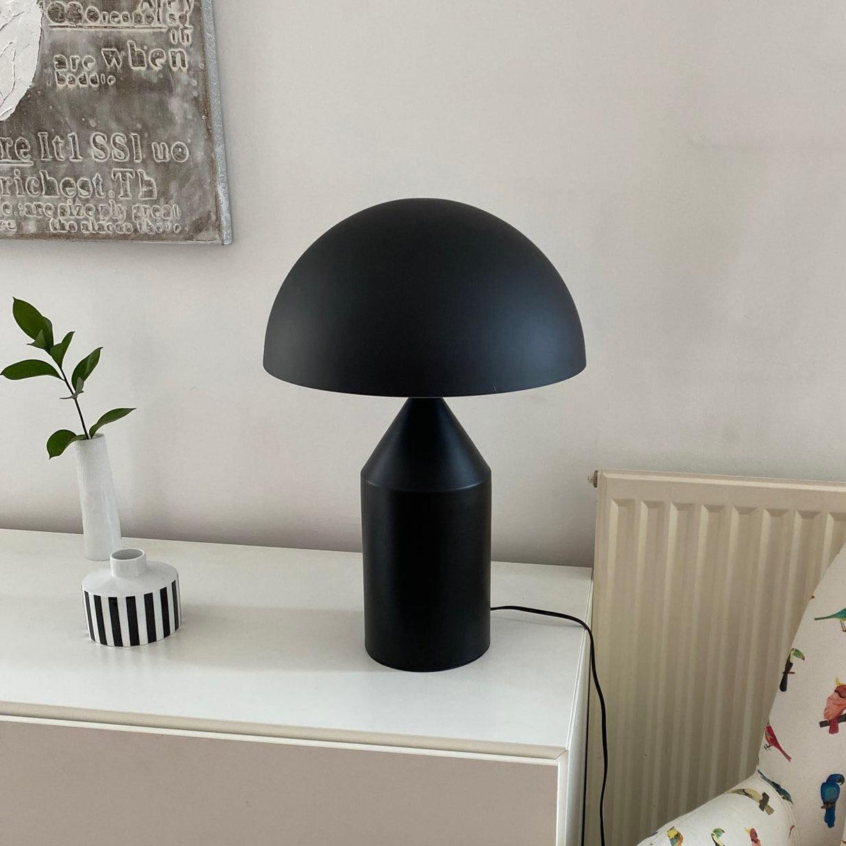 Modern Table Lamp  Brushed Gold Dome Design - Product detail 30