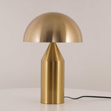 Modern Table Lamp  Brushed Gold Dome Design - Product detail 16