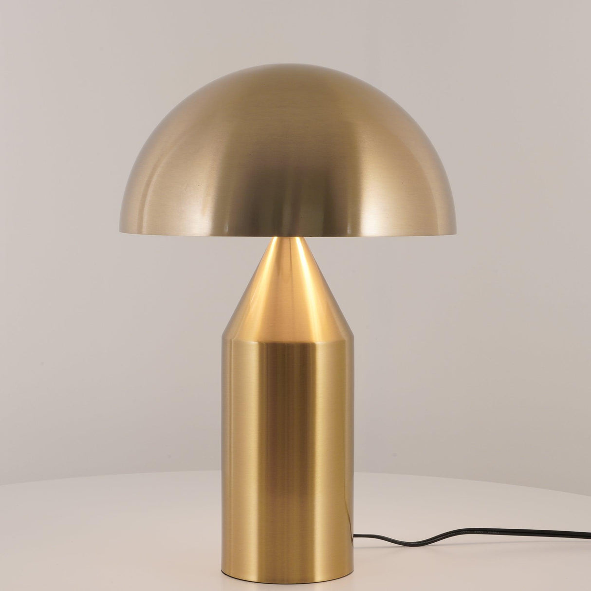Modern Table Lamp  Brushed Gold Dome Design - Product detail 17