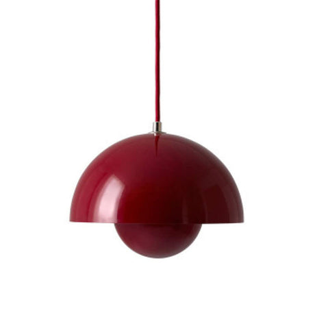 Modern Pendant Light  Mustard Yellow Dome Shade - Product detail 13
