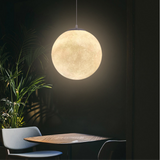 Moon Pendant Light  Lunar Pattern Hanging Globe - Product detail 5