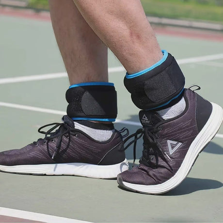 Adjustable Ankle Weights  Comfortable Fitness Training Straps - Product showcase