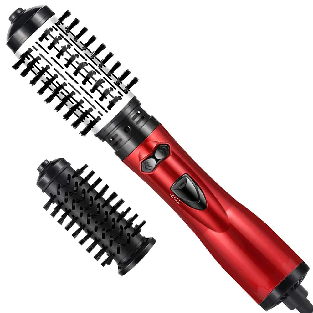 Rotating Hair Dryer Styler  2-in-1 Volumizing Brush System - Product showcase
