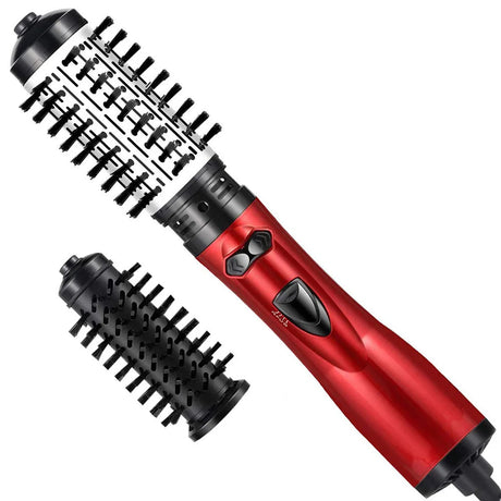Rotating Hair Dryer Styler  2-in-1 Volumizing Brush System - Product showcase
