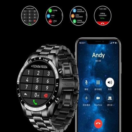 Stainless Steel Smart Watch  AMOLED Display with 4G Connectivity - Product detail 5