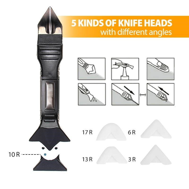 Silicone Sealant Removal Tool  Multi-Functional Scraper Set - Product detail 5